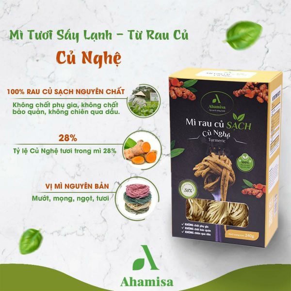 MÌ RAU CỦ SẠCH AHAMISA
