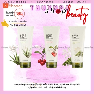 SỮA RỬA MẶT DƯỠNG DA / Sữa rửa mặt Herb Day 365 Cleansing Foam “Mẫu mới” 170ML