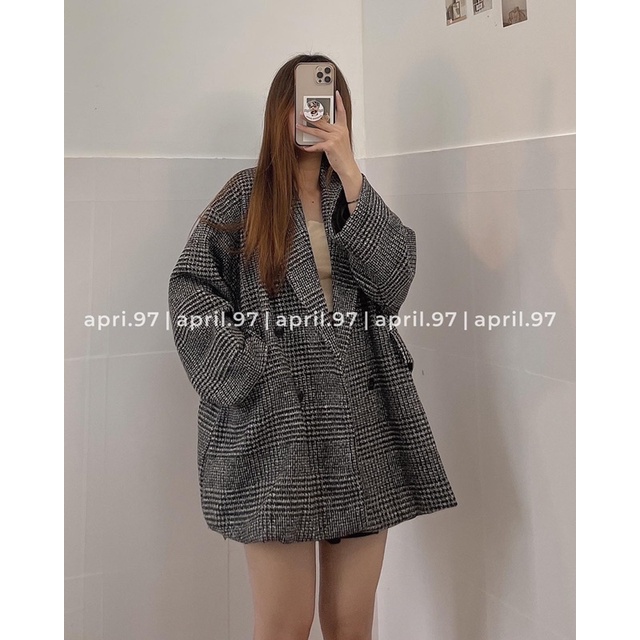 Áo vest dạ rộng (ảnh thật/ có sẵn)