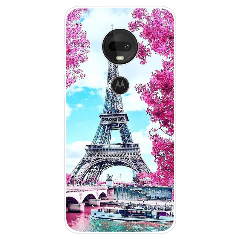 Motorola Moto G7 Plus Case Silicone TPU Back Cover Cartoon Soft Phone Case