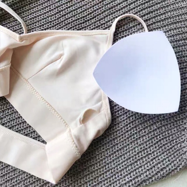 Áo Bralette Cotton Mịn Có Đệm Và Khe Tháo Mút B134