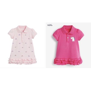 VÁY CỔ POLO BÉ GÁI LITTEMAVEN