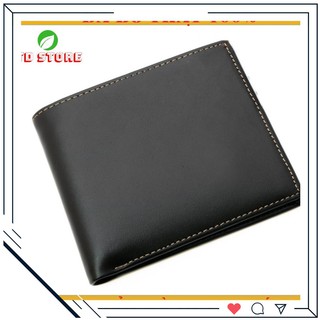 Ví nam da thật 100% | bóp da nam tặng kèm hộp cao cấp | tb thethanhstore97