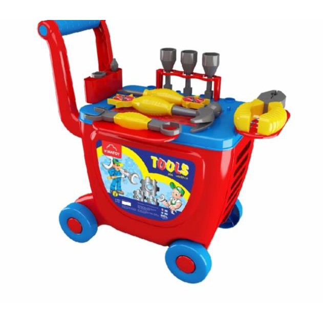 XE ĐẨY ĐỒ NGHỀ SỬA XE VINATOY (Nhựa Chợ Lớn)