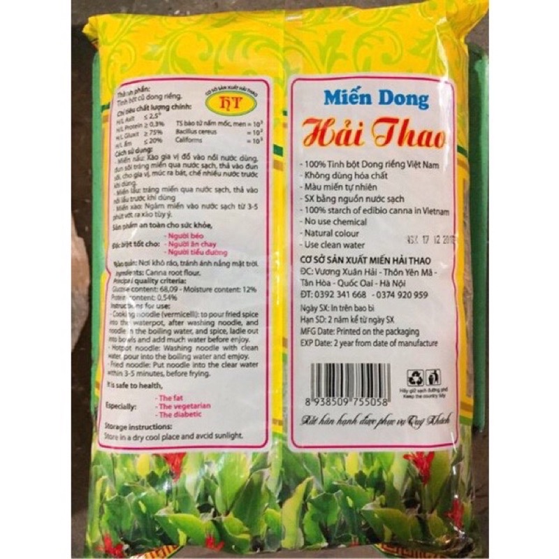 Miến dong truyền thống đặc sản làng So gói 500g