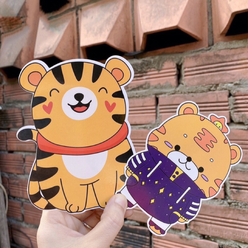 1 chiếc lì xì chibi tết