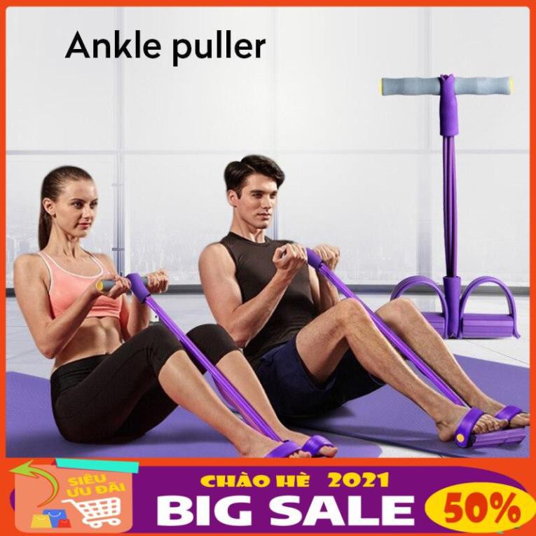 Dụng Cụ Tập Gym  Tập Cơ Bụng Tại Nhà, Kéo Tay Tummy Trimmer Dây Cao Su