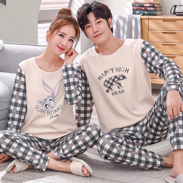 BNĐ85 BỘ NGỦ ĐÔI THEO SET HÀNG CAO CẤP - ĐỒ NGỦ ĐÔI NAM NỮ | BigBuy360 - bigbuy360.vn