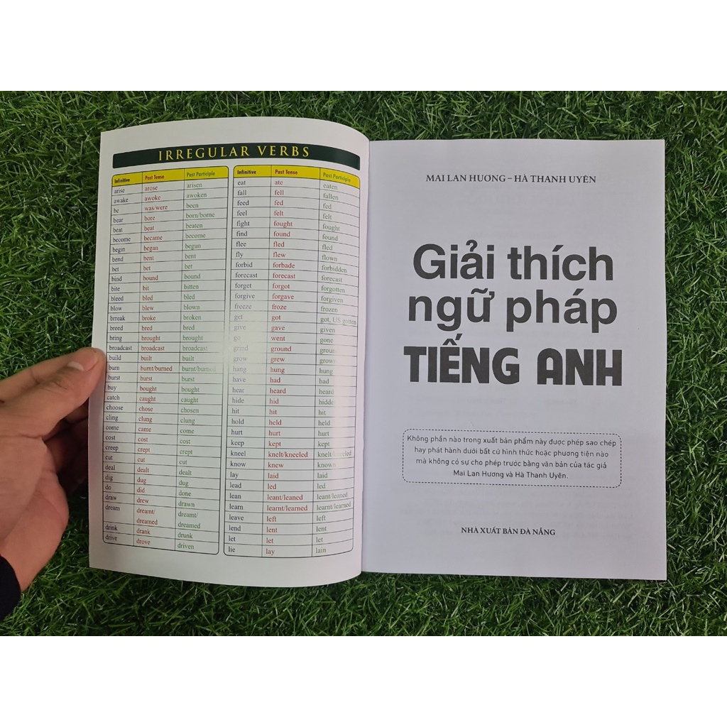 Sách Giải Thích Ngữ Pháp Tiếng Anh Mai Lan Hương kèm Bài tập & Đáp án