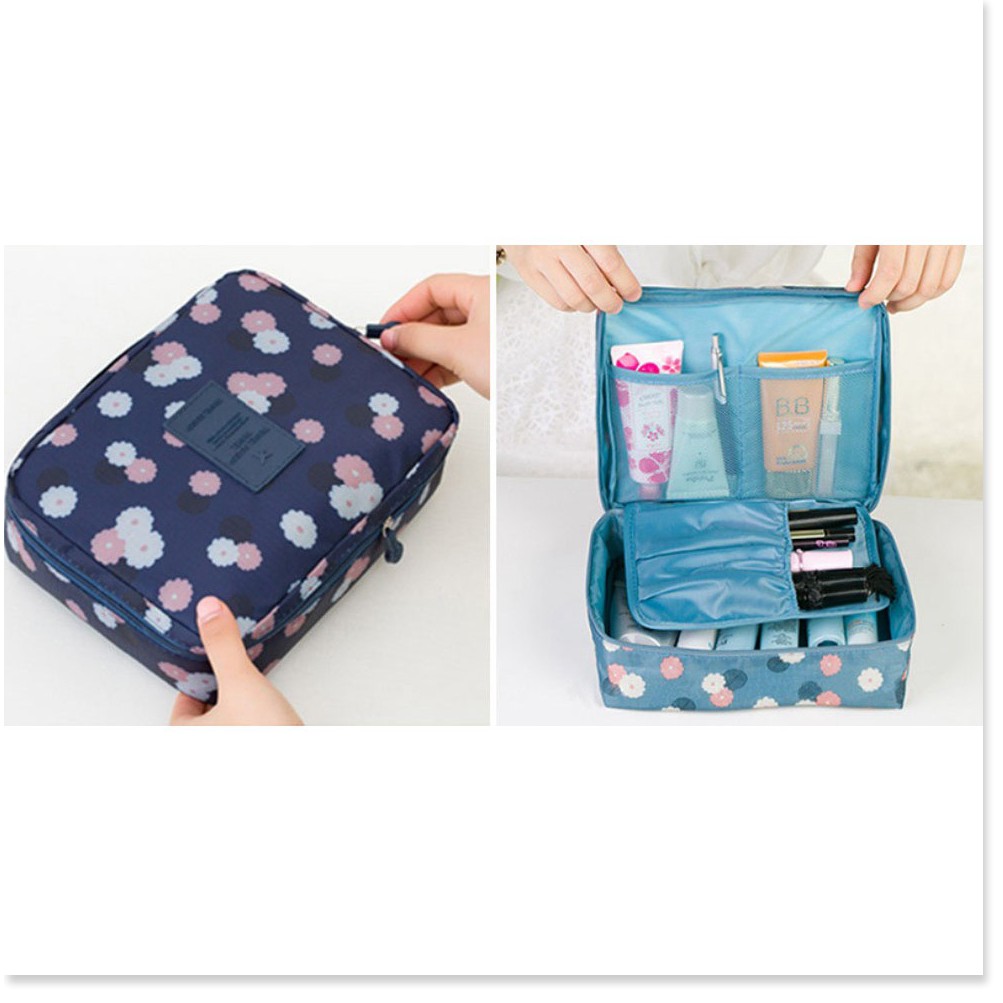 Túi đựng đồ   GIÁ VỐN]  Túi du lịch chống thấm, túi có nhiều ngăn nhỏ giúp bạn xếp gọn những vật dụng cần thiết 2876