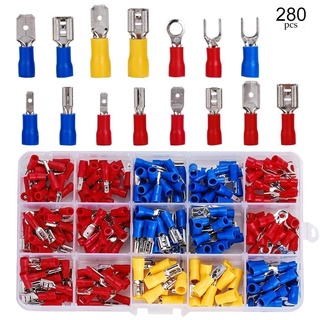 Set 280 Vòng Tròn Gắn Đầu Nối Dây Điện Chuyên Dụng