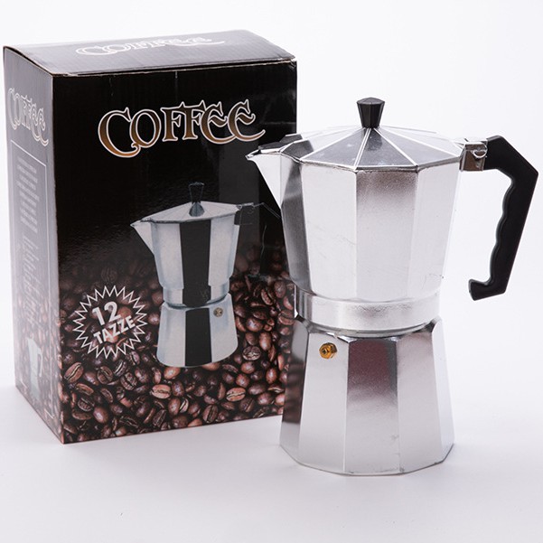 Ấm Pha Cà Phê Espresso Italy phong cách Ý Truyền Thống - make the Best Coffee with Moka Pot