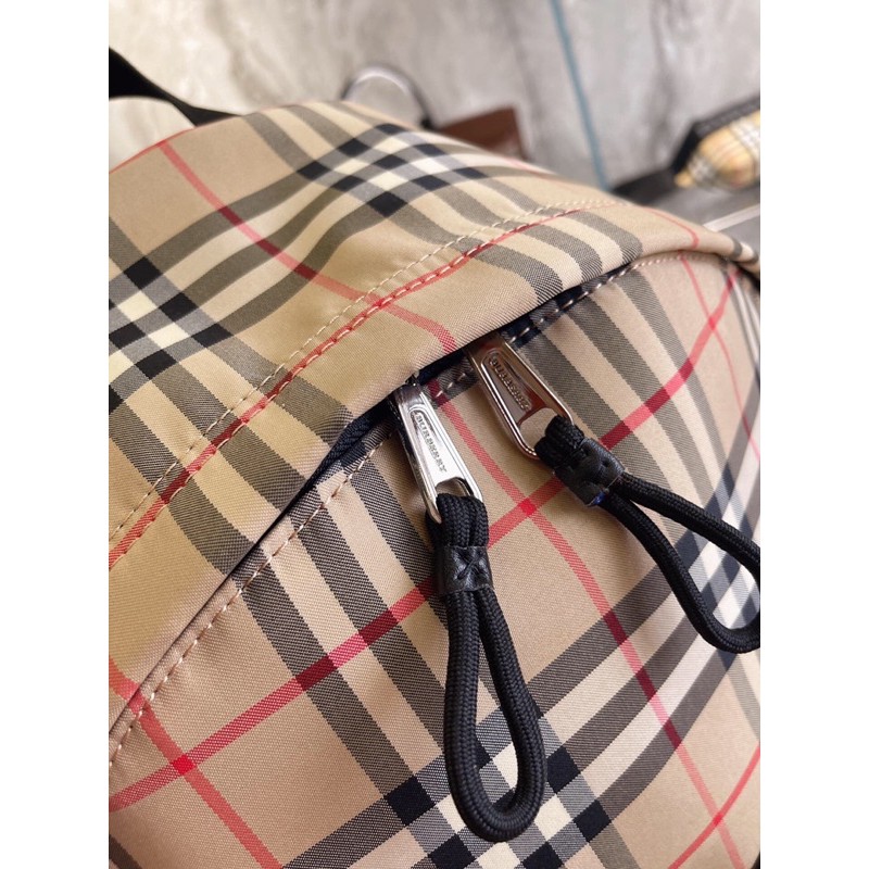 Balo Burberry* Beige Check Jett Backpack cao cấp nhập khẩu mới nhất 2021