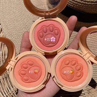 Set Má Hồng Và Son Môi Tông Cam Đào Nee Cara Blush &amp; Lip Glaze Make Up Kits N317 No.01