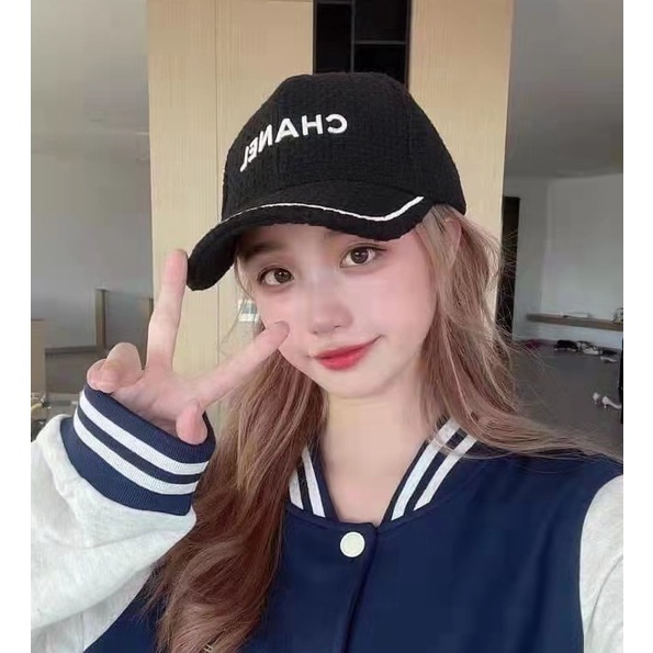 Mũ lưỡi trai len thời trang mới năm 2021