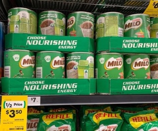 Sữa Milo Úc. Xách Tay Chuẩn.