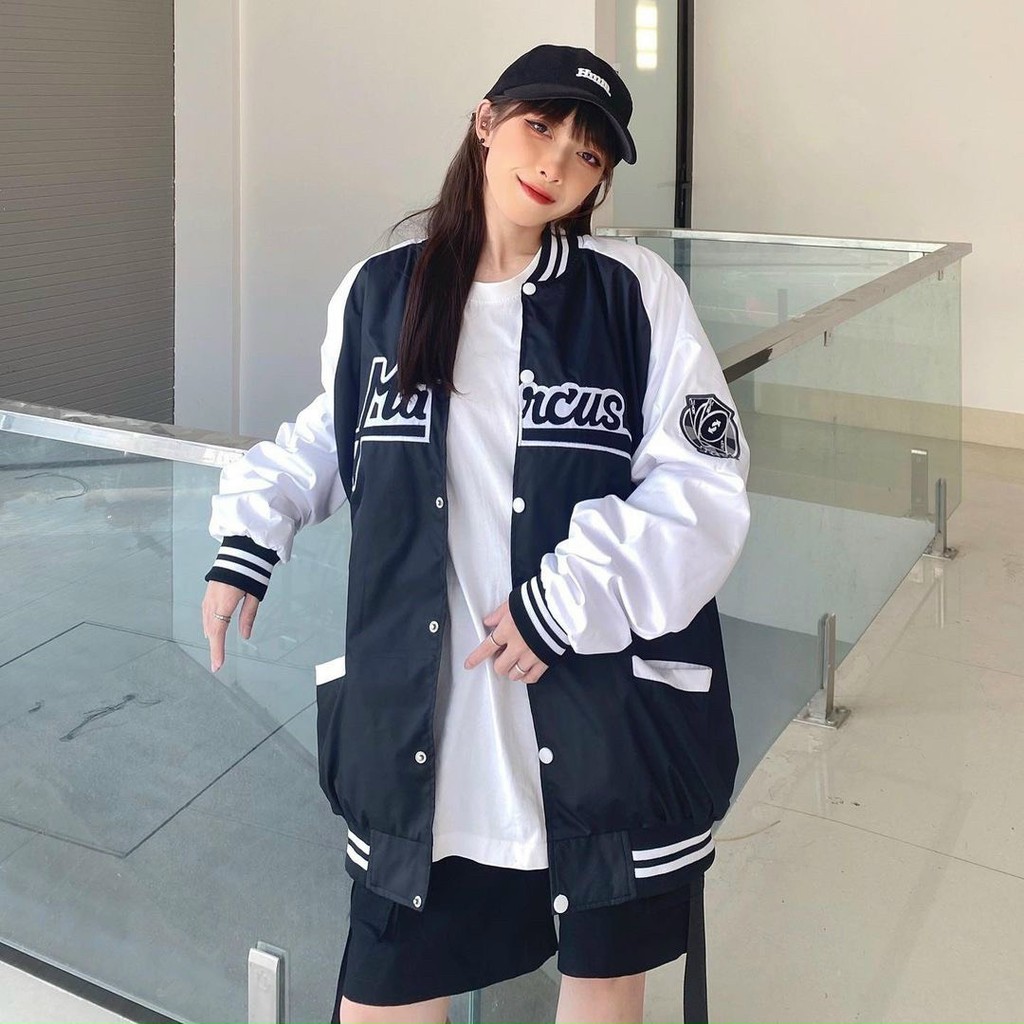 Áo Khoác Nỉ Marcus Áo Khoác Bomber Ngoại Dầy Dặn Túi Bổ Cơi Hình In Đẹp Form Unisex Nam Nữ [Ảnh Thật + Video]