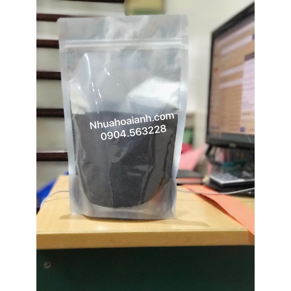 Combo 5kg túi zipper trong bạc size 500gr