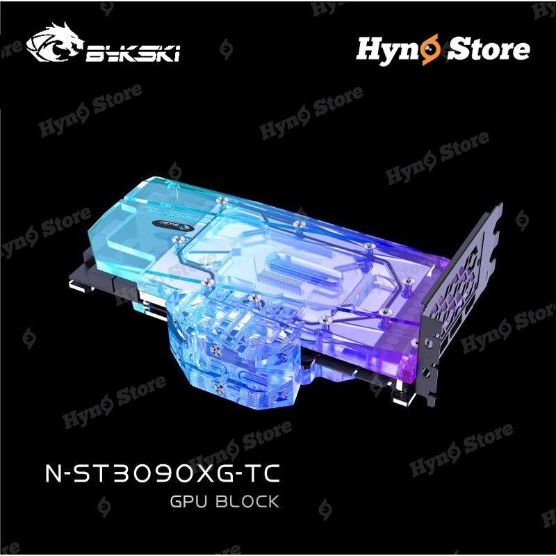 Block tản nhiệt nước VGA Bykski 2 mặt VRAM ZOTAC N-ST3090XG-TC Tản nhiệt nước custom - Hyno Store