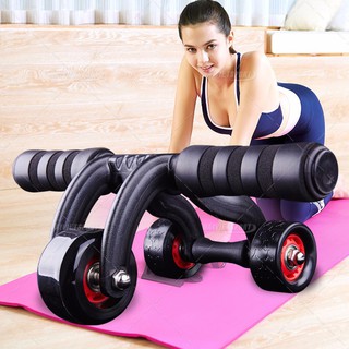 Dụng cụ tập bụng 3 bánh