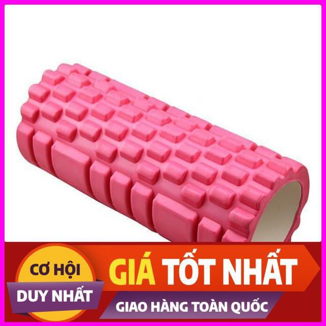 Con Lăn Massage Foam Roller Cơ Thể Giãn Cơ, con lăn YOGA, tập GYM hàng Chính Hãng