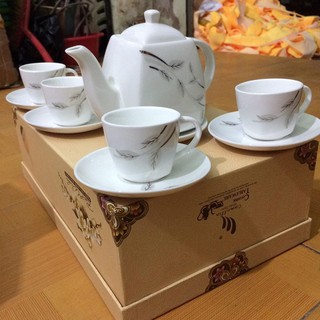 BỘ TÁCH TRÀ VUÔNG CAO CẤP