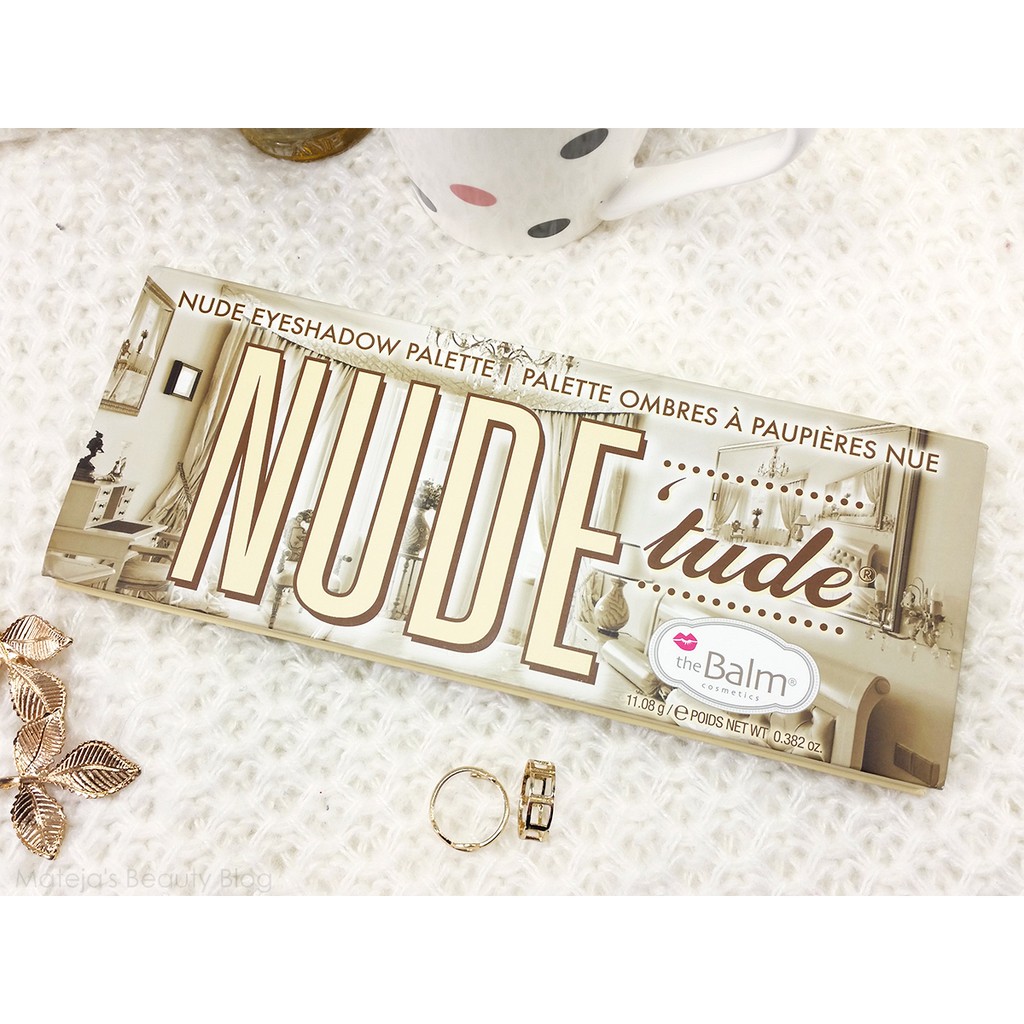 Phấn Mắt The Balm Nude’ Tude Eyeshadow Palette