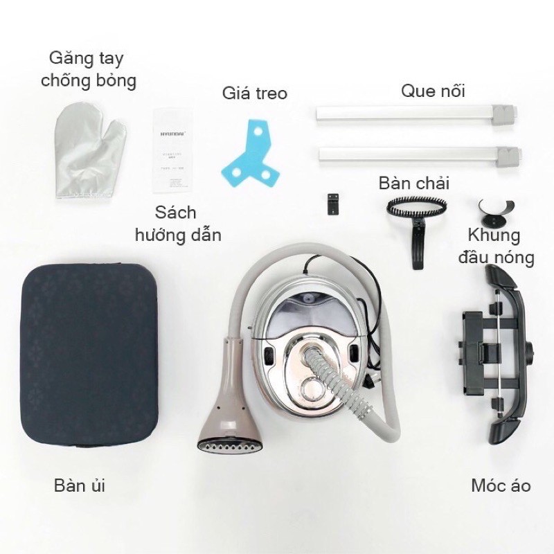 Bàn là hơi nước cây Hyundai chính hãng - Bàn là hơi nước cây Huyndai 1618