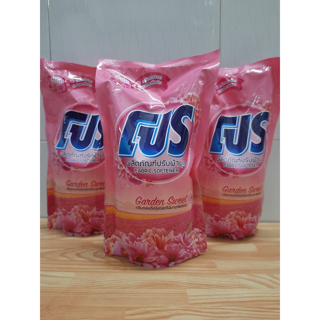 (KTT) Nước xã vải PRO Hương thơm nước hoa- túi 500 ml