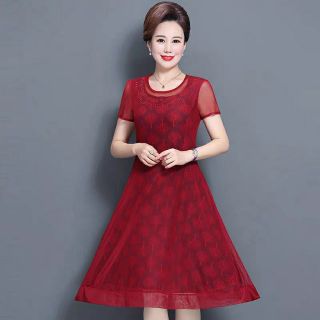 Đầm dự tiệc trung niên hàng nhập