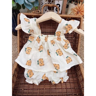 set bộ cánh tiên cho bé gái