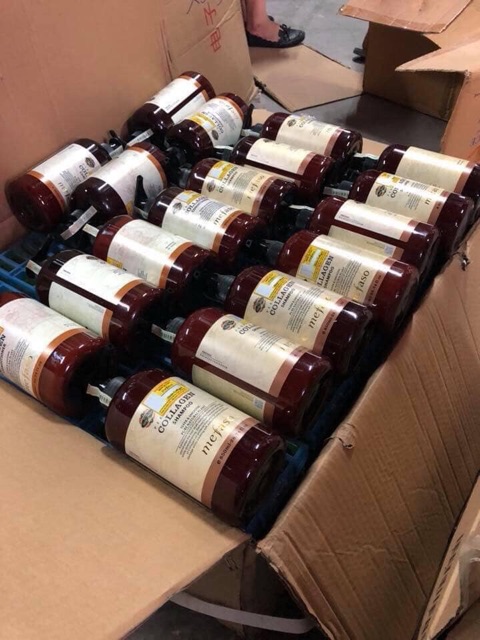 Cặp gội xả MEFASO collagen tem vàng chính hãng