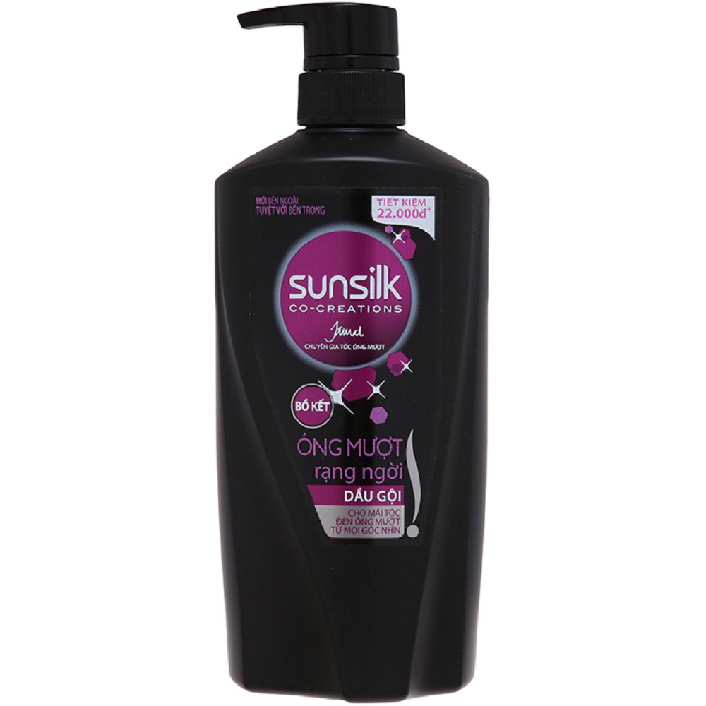 Dầu Gội Sunsilk 650g bồ kết óng mượt rạng ngời, 100% chính hãng tat cung cấp và bảo trợ.