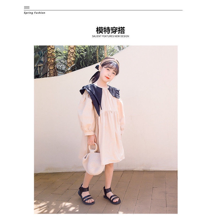 Giày Sandal Công Chúa Đế Mềm Thời Trang Xuân Hè Hàn Quốc Dễ Phối Đồ Cho Bé Gái 5