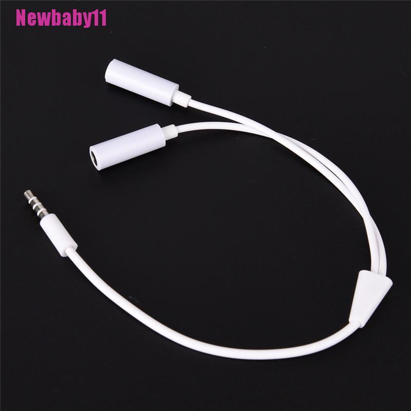 Cáp Chuyển Đổi Từ Baby11) 3.5mm Aux Audio Mic Adapter Male To Female