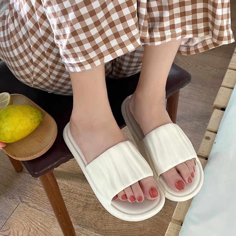 Dép sandal MS ISS889 đế bằng thiết kế đơn giản thời trang mùa hè cho nữ