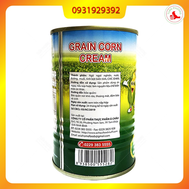 Ngô Nghiền - Asia Home 450g ( Lon )