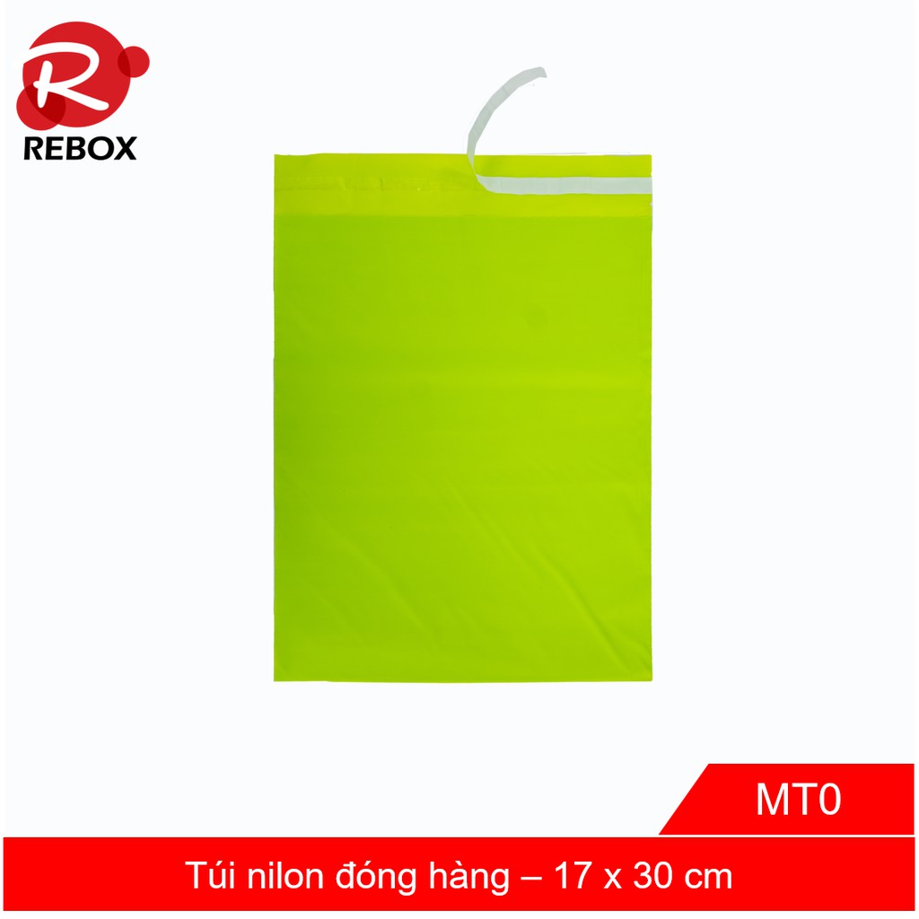 Túi niêm phong 30x17 cm - Combo 100 túi gói hàng chống bóc nhiều màu