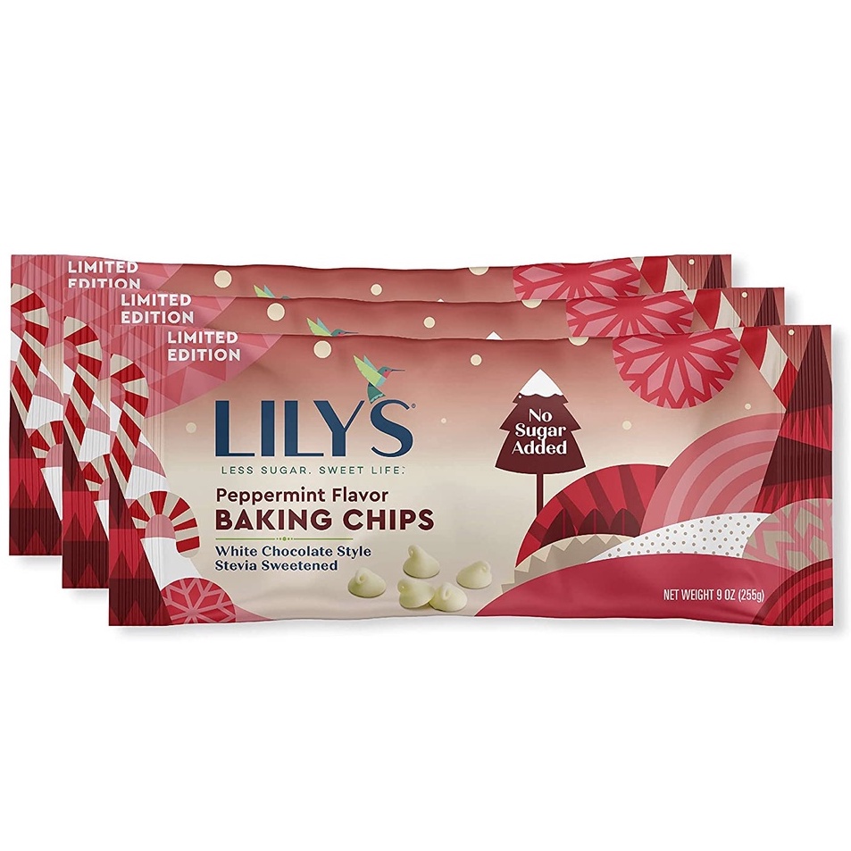 [LILYS Baking Chocolate] Chocolate Chips làm bánh Lilys vị Peppermint