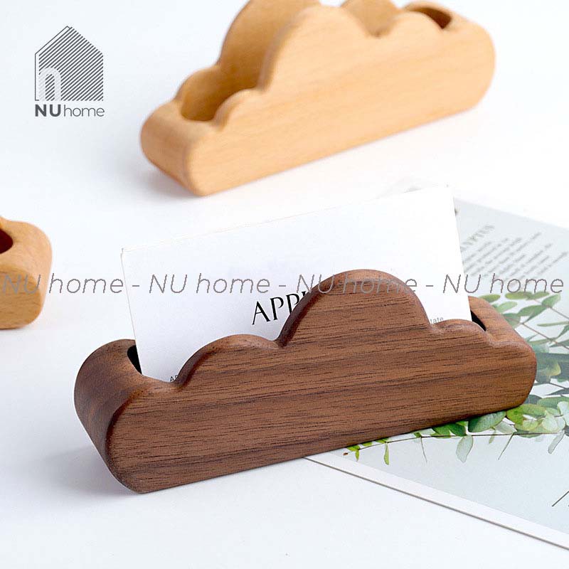 nuhome.vn | Hộp đựng name card cao cấp bằng gỗ tự nhiên, kiểu dáng độc lạ, tạo dấu ấn riêng cho thương hiệu