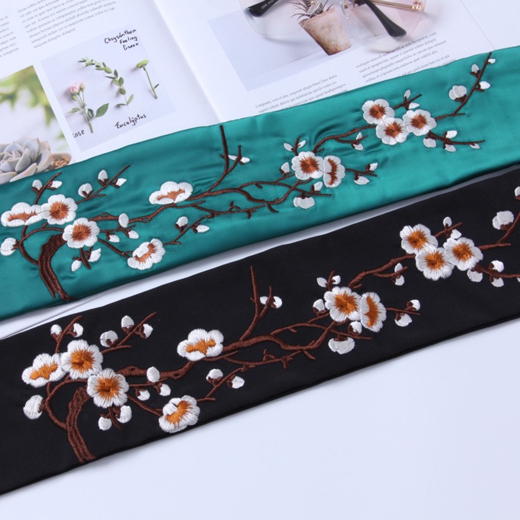 Thắt Lưng Thêu Hoa Phong Cách Vintage Cho Nữ