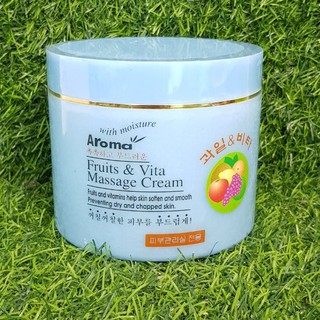 Kem massage trái cây Aroma trắng da, ngăn lão hóa 480g