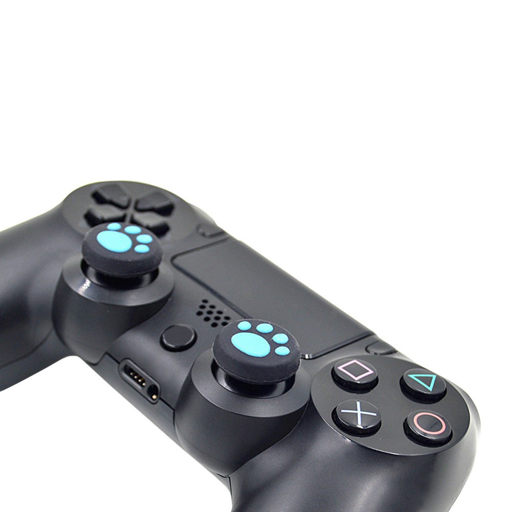 2 Nút silicone 1.3cm bọc cần điều khiển chơi game PS4/PS3