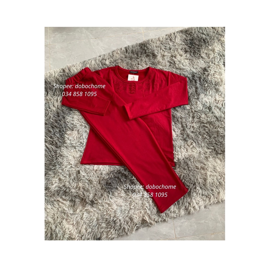 Đồ Bộ Tuổi Trung Niên Thu Đông Cho Phụ Nữ Trung Niên