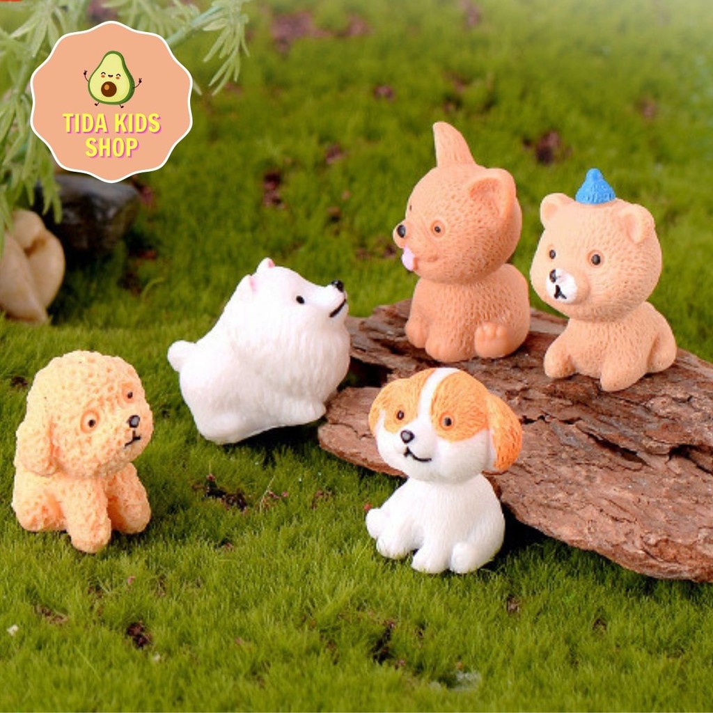 Cún Con Tìm Chủ Mới Về Trang Trí Vườn Cây, Tiểu Cảnh Miniature, Phụ Kiện DIY - Văn Phòng Phẩm TiDa Kids Shop Giá Rẻ