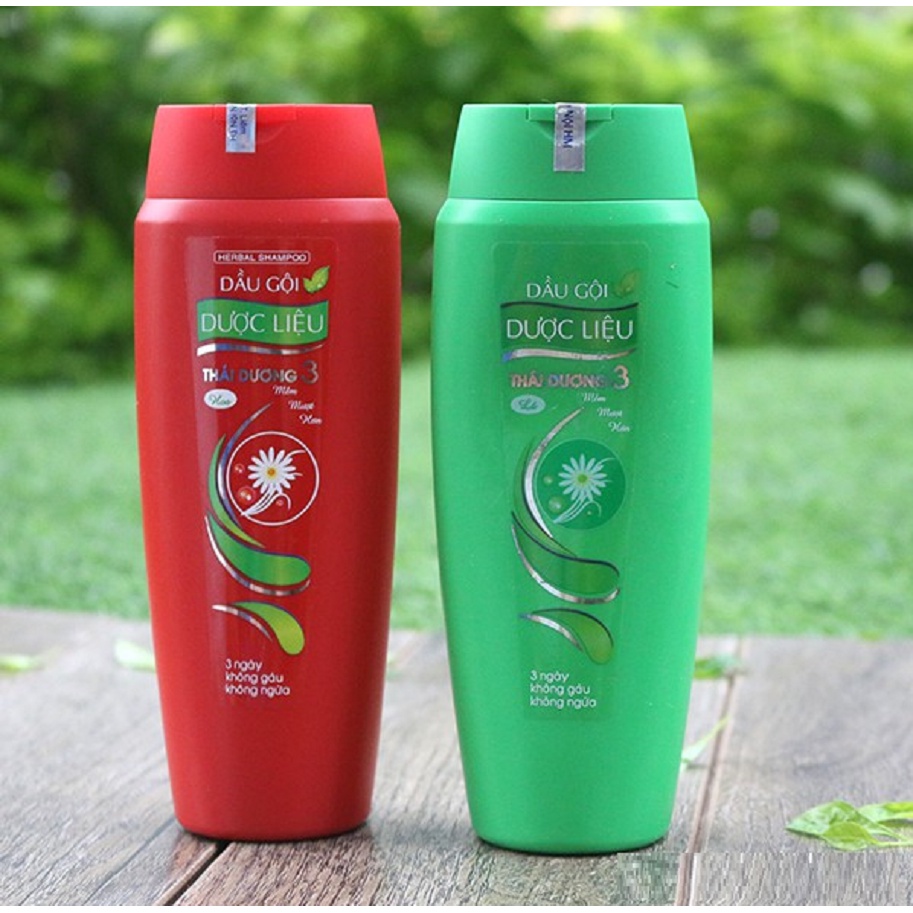 Dầu gội dược liệu Thái Dương 3  - 3 ngày không gàu không ngứa