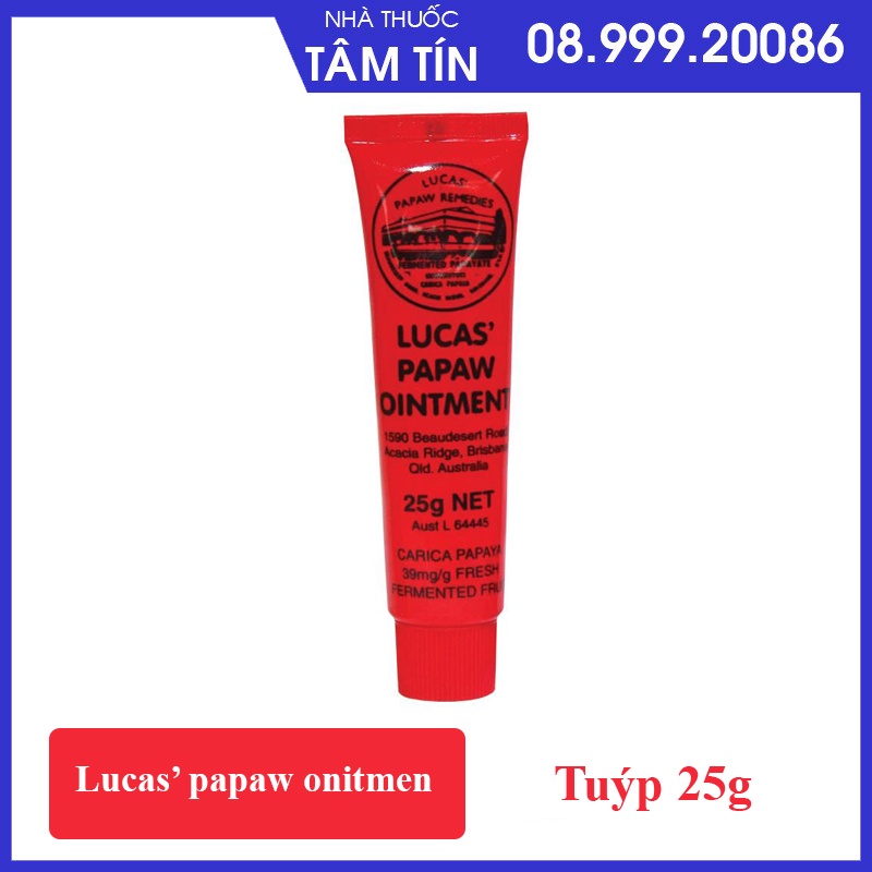 Kem đa năng lucas papaw Ointment 25gr Úc