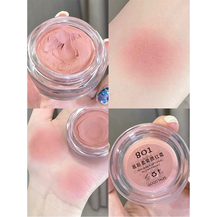 [Hàng mới về] Phấn đánh má hồng gogotales dạng kem nhung quyến rũ cho nữ 9g | BigBuy360 - bigbuy360.vn