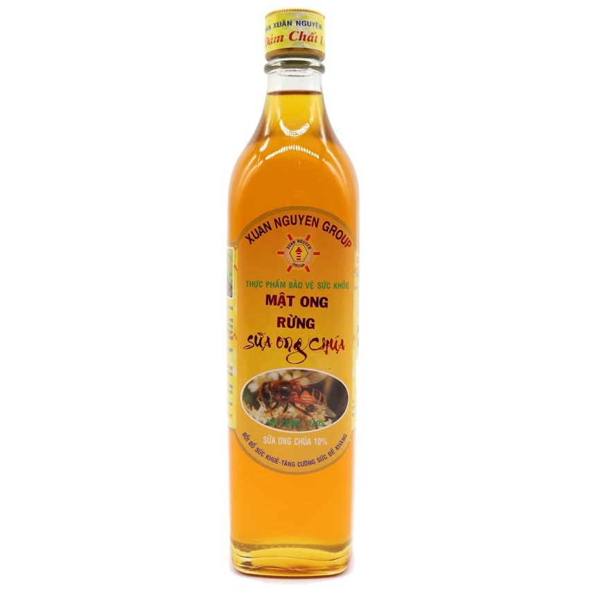 Mật Ong Rừng Nguyên Chất-Mật Ong Rừng Sữa Ong Chúa Xuân Nguyên 500ml