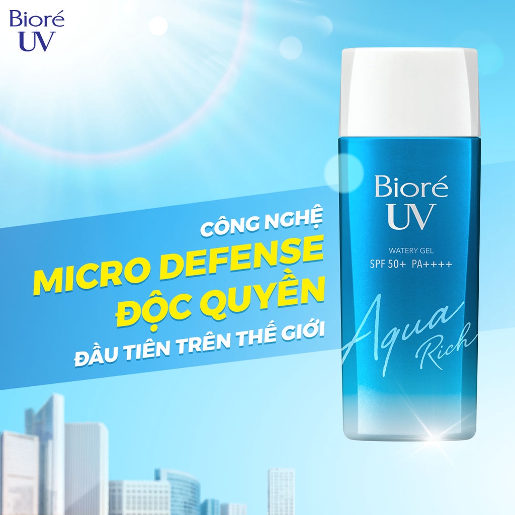 Kem chống nắng Biore UV Aqua Rich Watery Essence 90ml